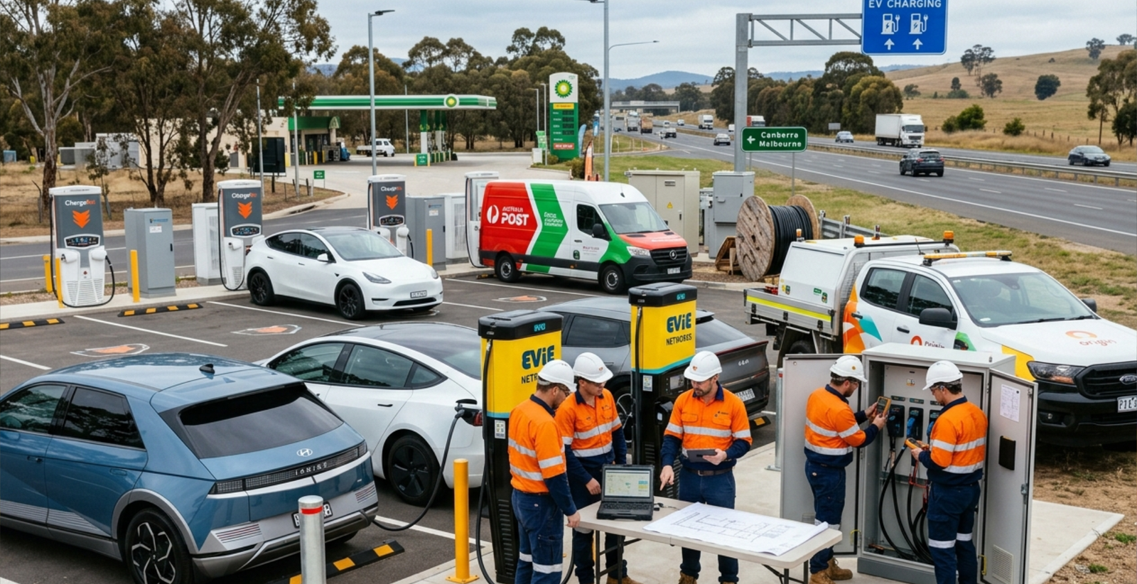 Australia Accelerates EV Charging Expansion as Electric Vehicle Adoption Surges