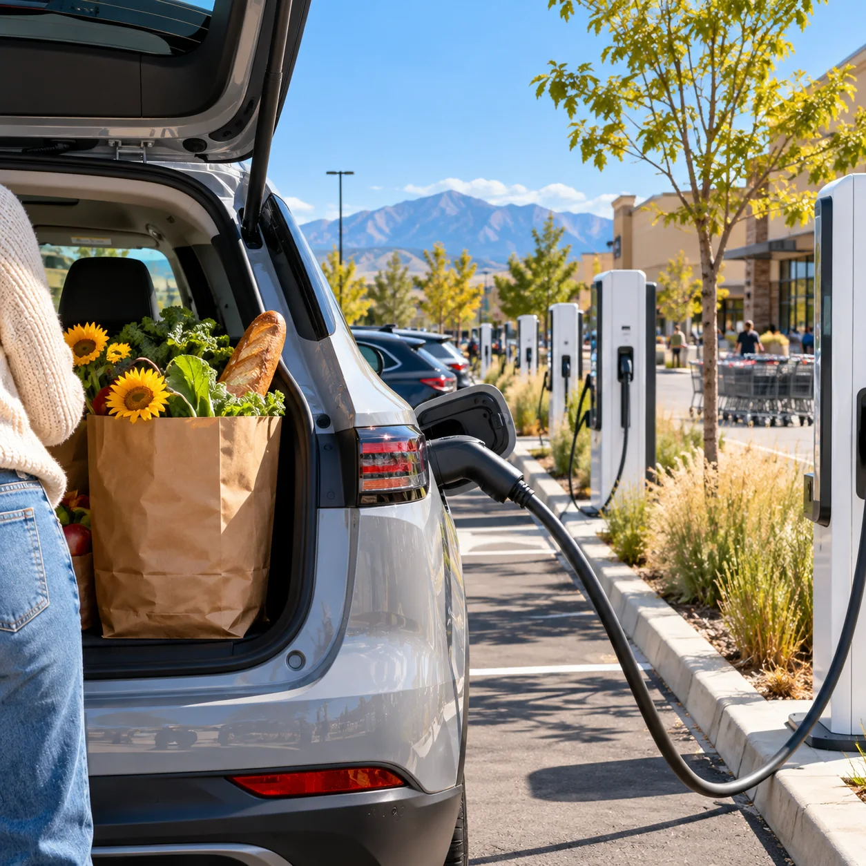 EVgo and Regency Bet on the Grocery Run as Fast Charging’s Best Address