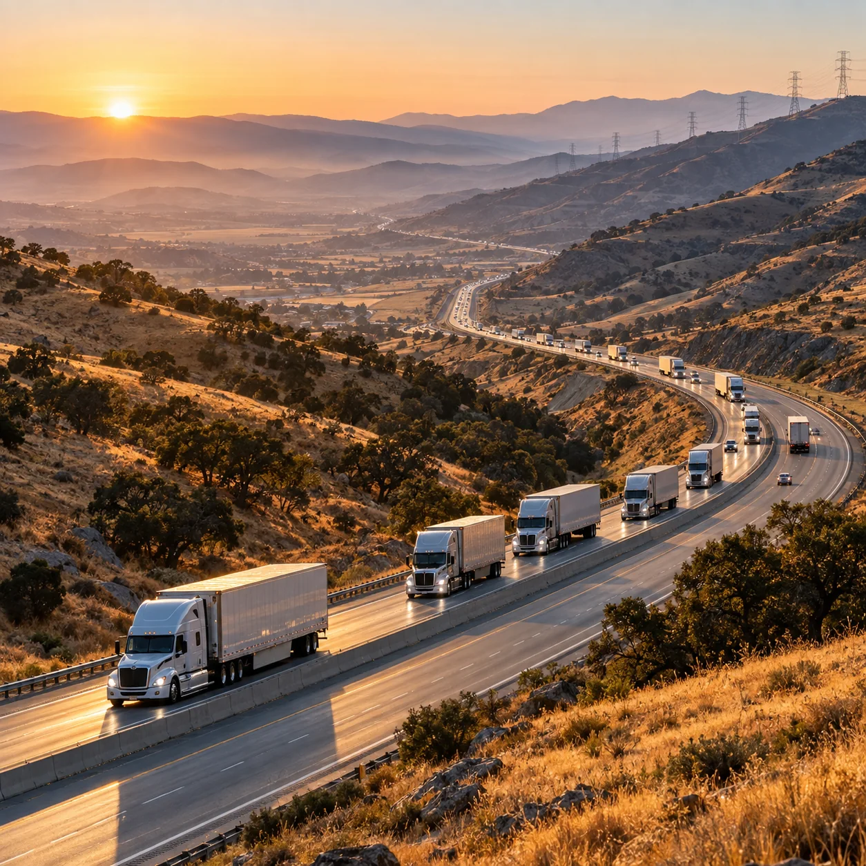 West Coast Governments Plan Megawatt Truck Charging Corridor From Vancouver to Baja