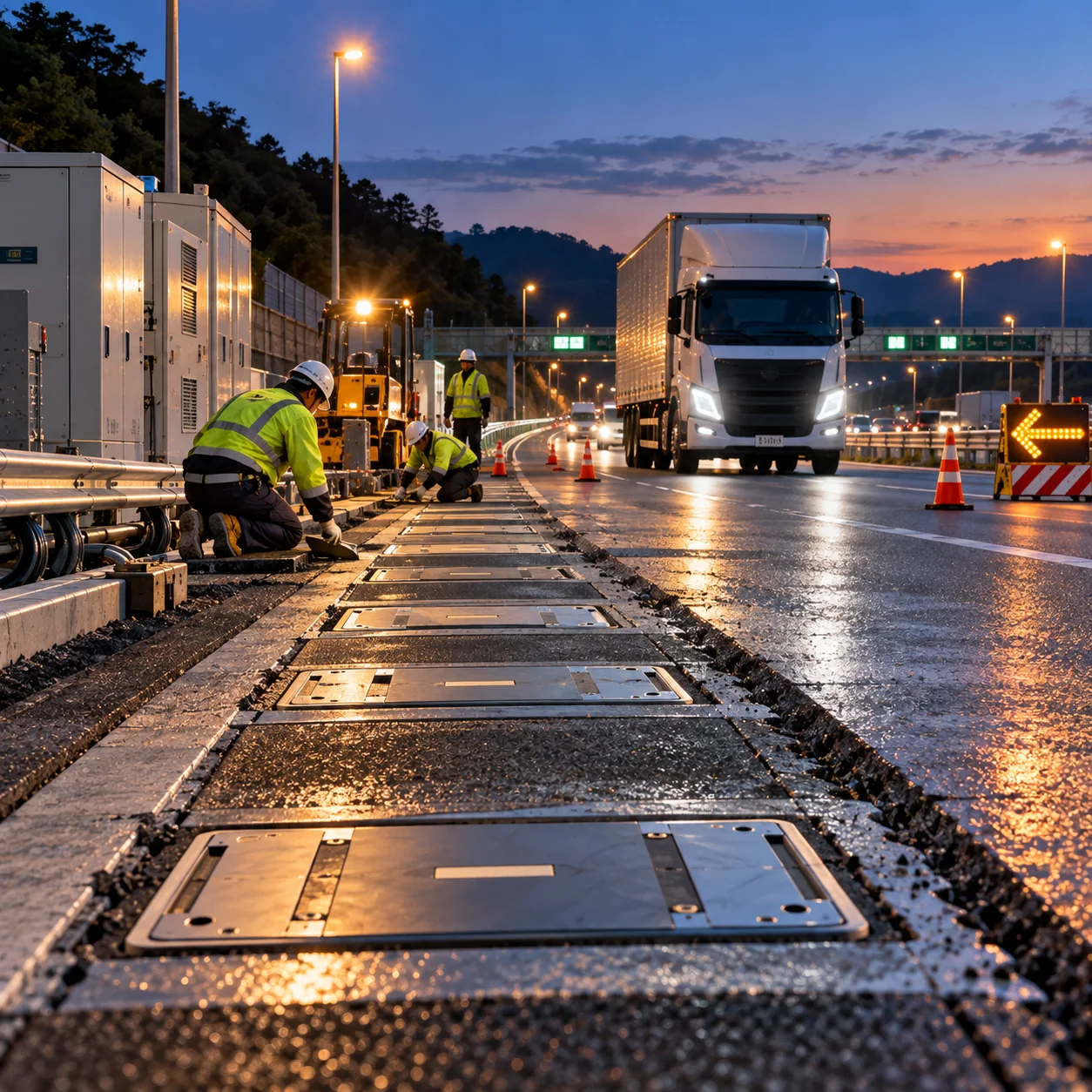 Honda’s In-Motion Wireless Charging Road Takes Aim at Heavy Freight Corridors